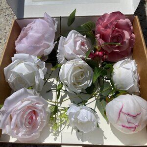 Ling's Wedding Flowers Assortment Pink and White